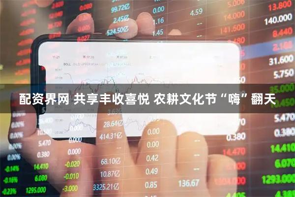 配资界网 共享丰收喜悦 农耕文化节“嗨”翻天